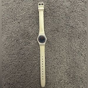 White and Pink Swatch